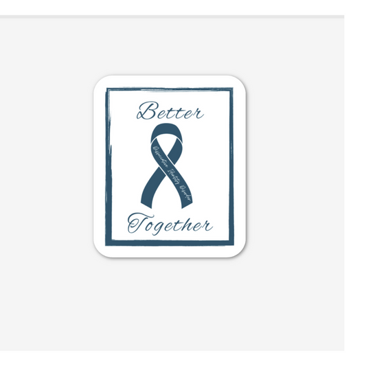 "Better Together" Dissociative Identity Disorder Ribbon Sticker