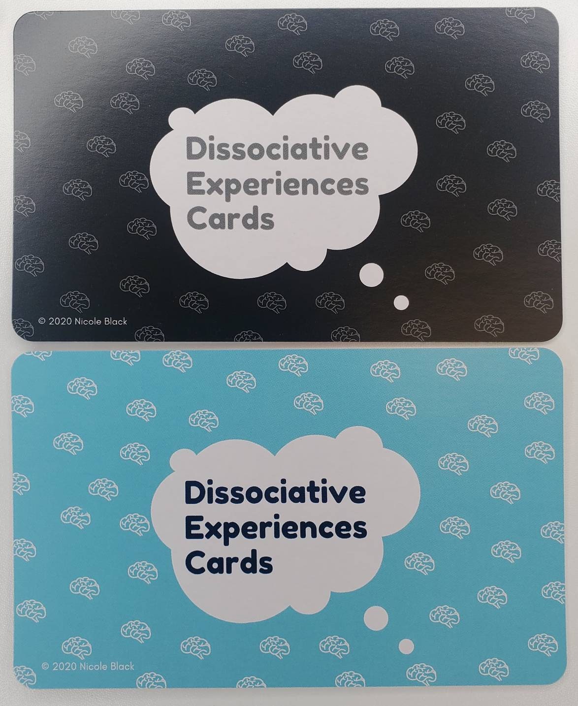 Dissociative Experiences Cards-For Counselors, Clients, EMDR, Trauma Work, DID/Dissociation Counseling