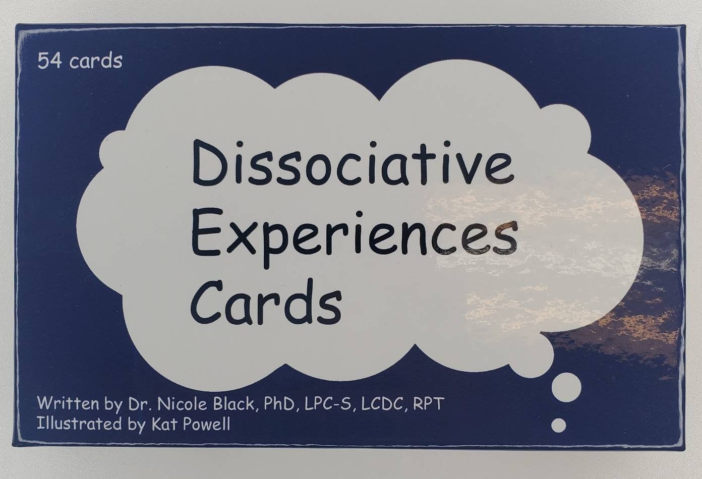 Dissociative Experiences Cards-For Counselors, Clients, EMDR, Trauma Work, DID/Dissociation Counseling